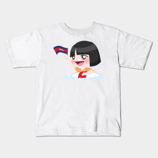 Cambodia Girl Kids T-Shirt